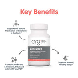 ARG Zen Someil – p5p et vitamine B6 pour le soutien des neurotransmetteurs nocturnes.