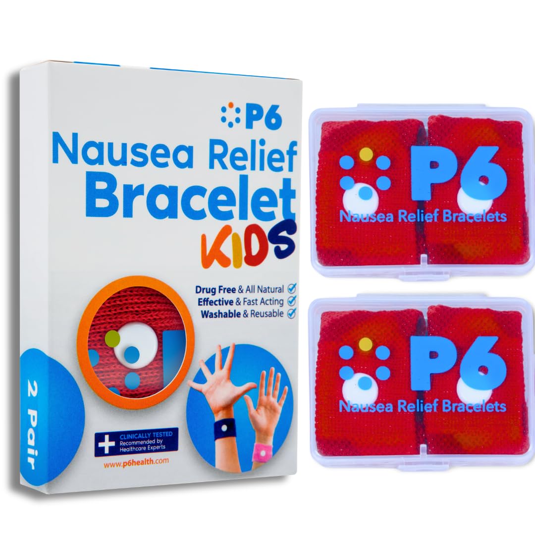 Bande-poignet P6 rouge, conception simple et efficace pour les trajets.