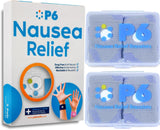 Bandes P6 anti-nausée pour poignet gris, voyage sans médicament.