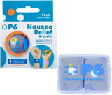 Bandes P6 anti-nausée au poignet – soulagement naturel lors des trajets.