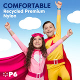 Design compact P6 bande-poignet pour un rangement facile.