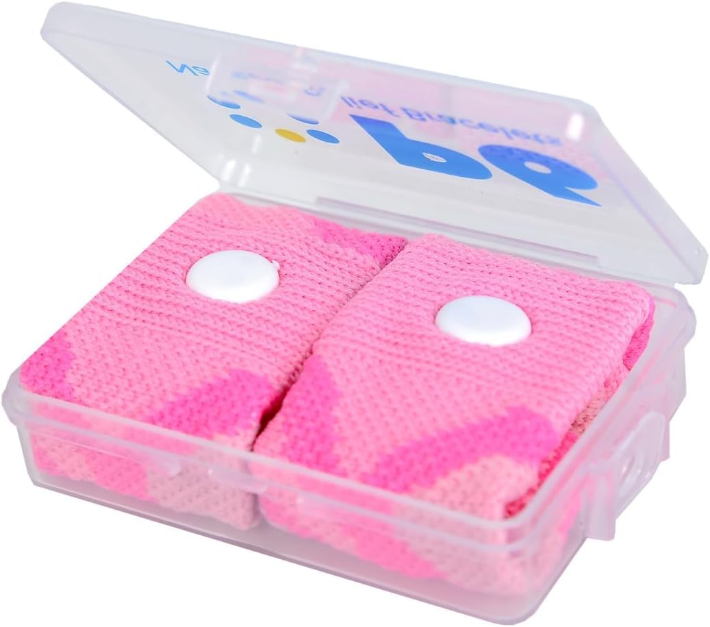P6 Health Band couleur rose, accessoire discret pour voyages et confort