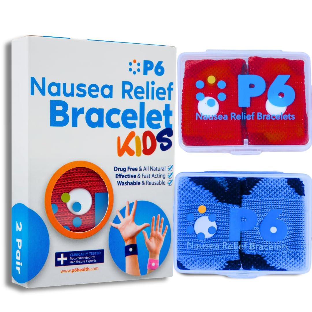 Bracelets P6 Health Originale, vue de face, confortables et prêts pour vos trajets.