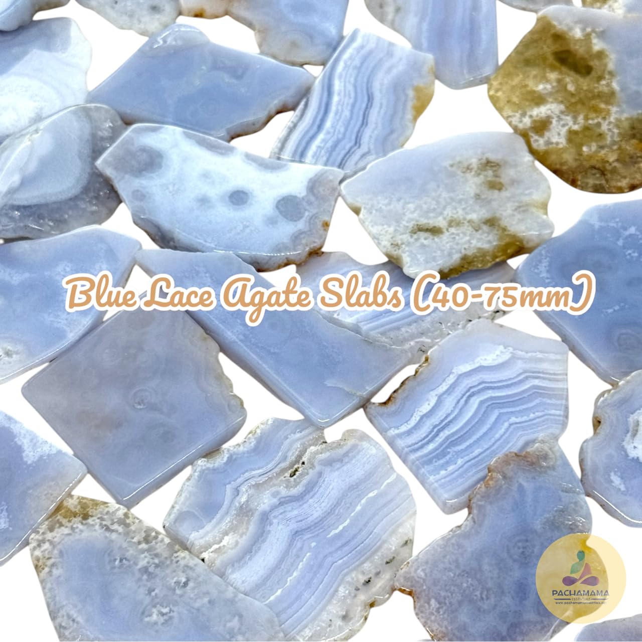 Pachamama Essentials – couleur bleu ciel et bandes, ambiance calmante pour la respiration.