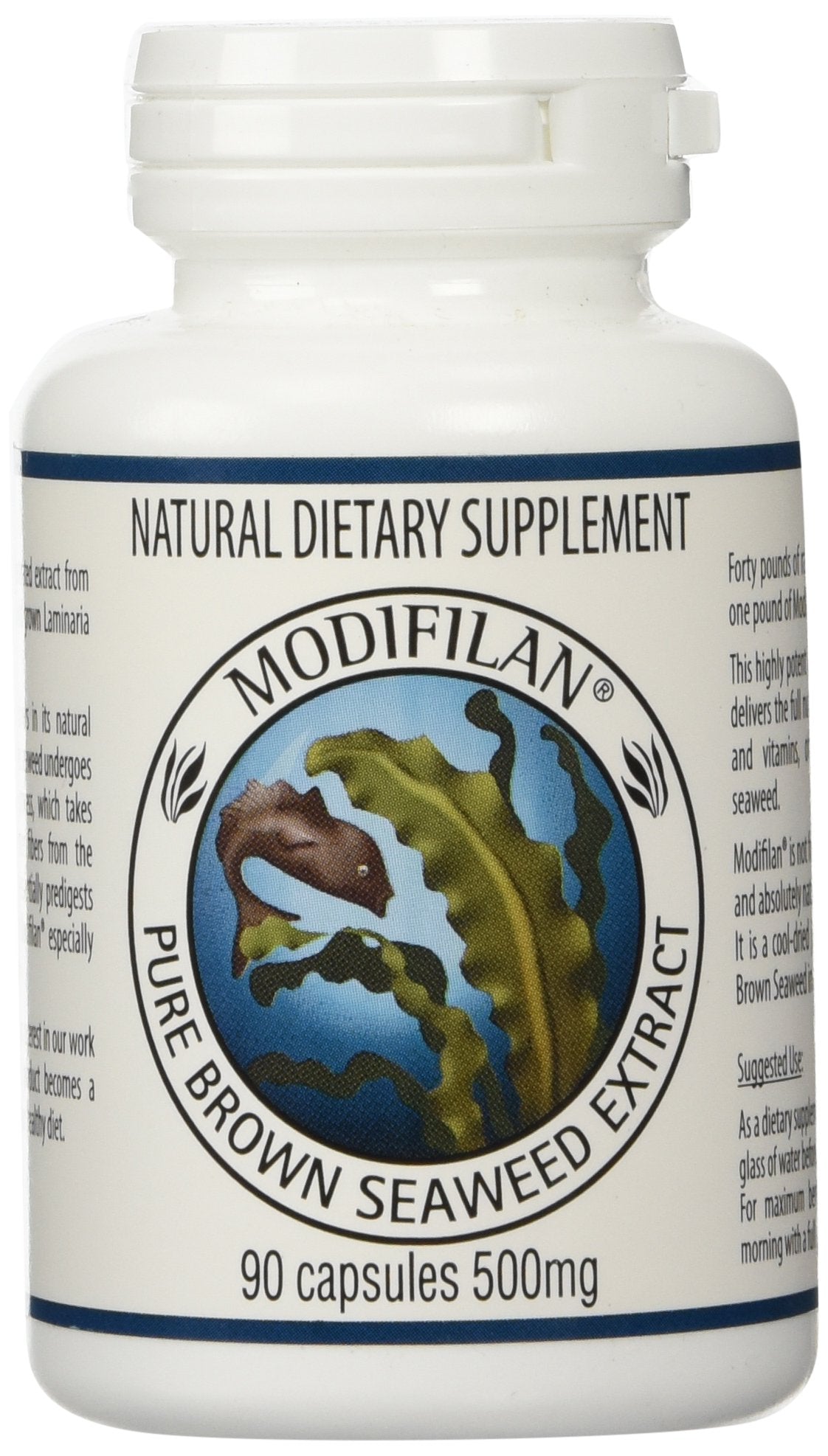 Modifilan Pacific Standard Distributors : bouteille de capsules prête à l’emploi, soutien potentiel à la vitalité générale