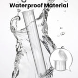 Tubes transparents Packlahoma avec capuchon, excellente visibilité des contenus et repérage rapide.