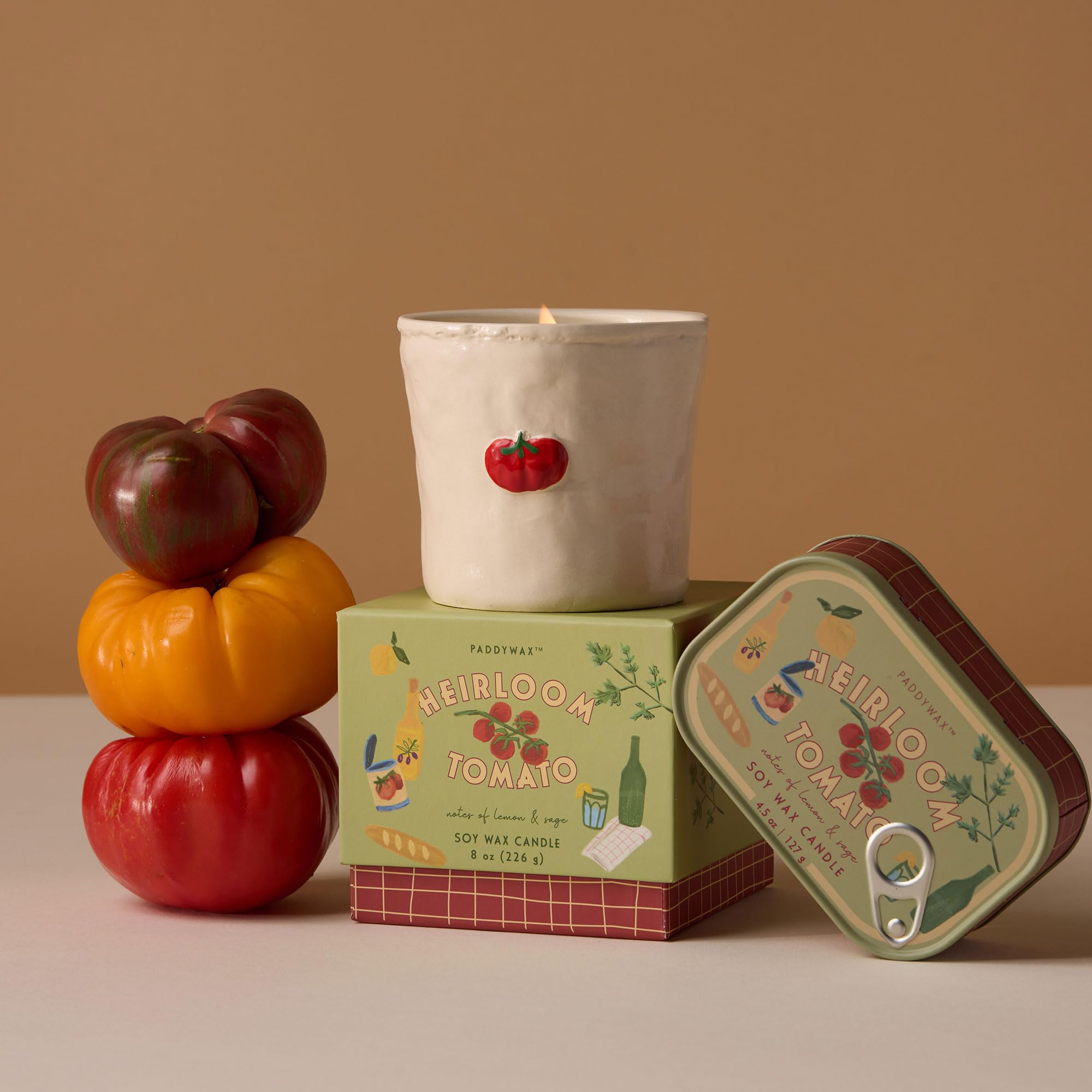 Paddywax Bistro coffret cadeau élégant, prêt à offrir.