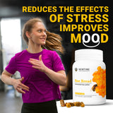 Smoothie avec pain d’abeille bio, option énergisante et équilibrante.