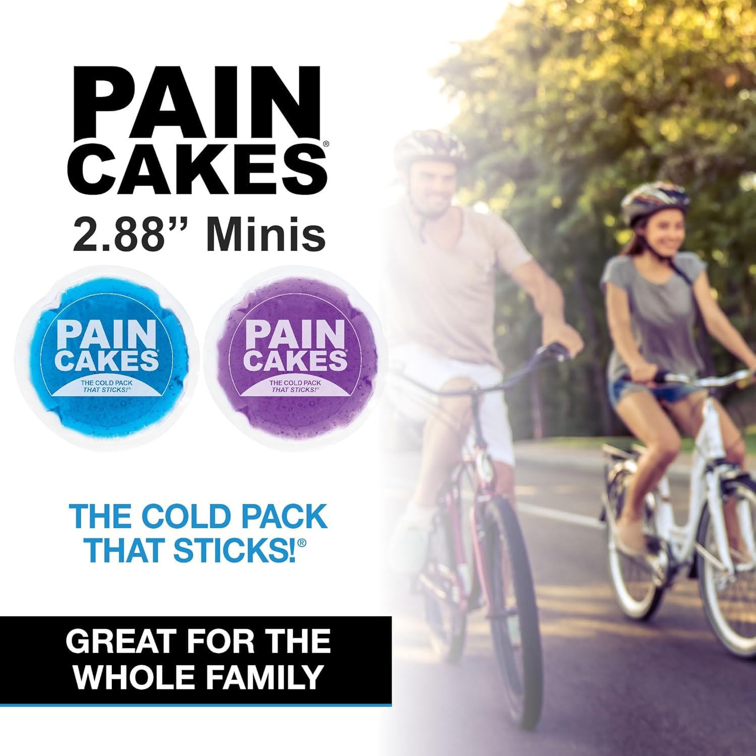 PAINCAKES confort-douceur: couche protectrice évite le contact direct.