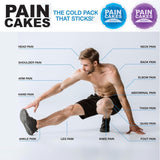 PAINCAKES zones-utilisation: cou, épaule, genoux, dos.