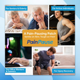 PainPause emballage compact-pochette: solution pratique pour soins à domicile.