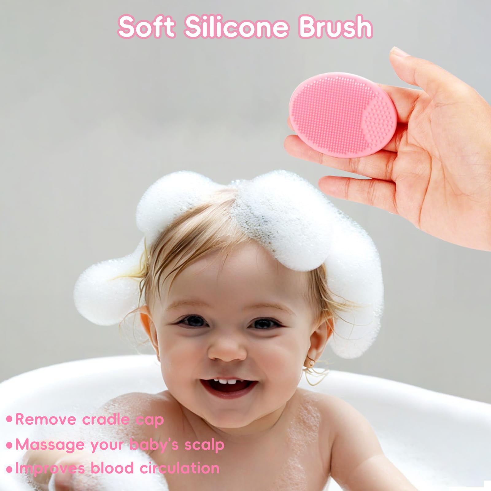PAKENYESHA ensemble bebe rose 4-en-1 pour routine capillaire.