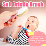 PAKENYESHA peigne bebe dents arrondis pour soin en douceur.