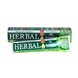 Dentifrice Essential Palace aux herbes, bouteille, fraîcheur naturelle et soin quotidien.