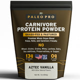 Paleo Pro Carnivore Complete Vanille Aztec, bouteille prête à verser, nutrition pratique.