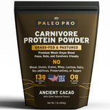 PaleoPro Carnivore Complete - bouteille cacao ancien, saveur riche et énergie pratique.