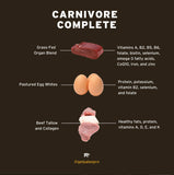 PaleoPro Carnivore Complete - macros cétogènes, sans sucre ni glucides nets.