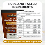 Cuillère-dose Paleo Pro sur fond clair pour dosages faciles et précis.