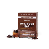 Barres Paleovalley Superaliments avec chips chocolat noir, goût riche et énergisant.