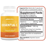 Capsules Paleovalley Essential C Complex – dose quotidienne facile à intégrer.
