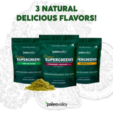 Paleovalley Organic Supergreens – shaker familial au goût agréable pour tous.