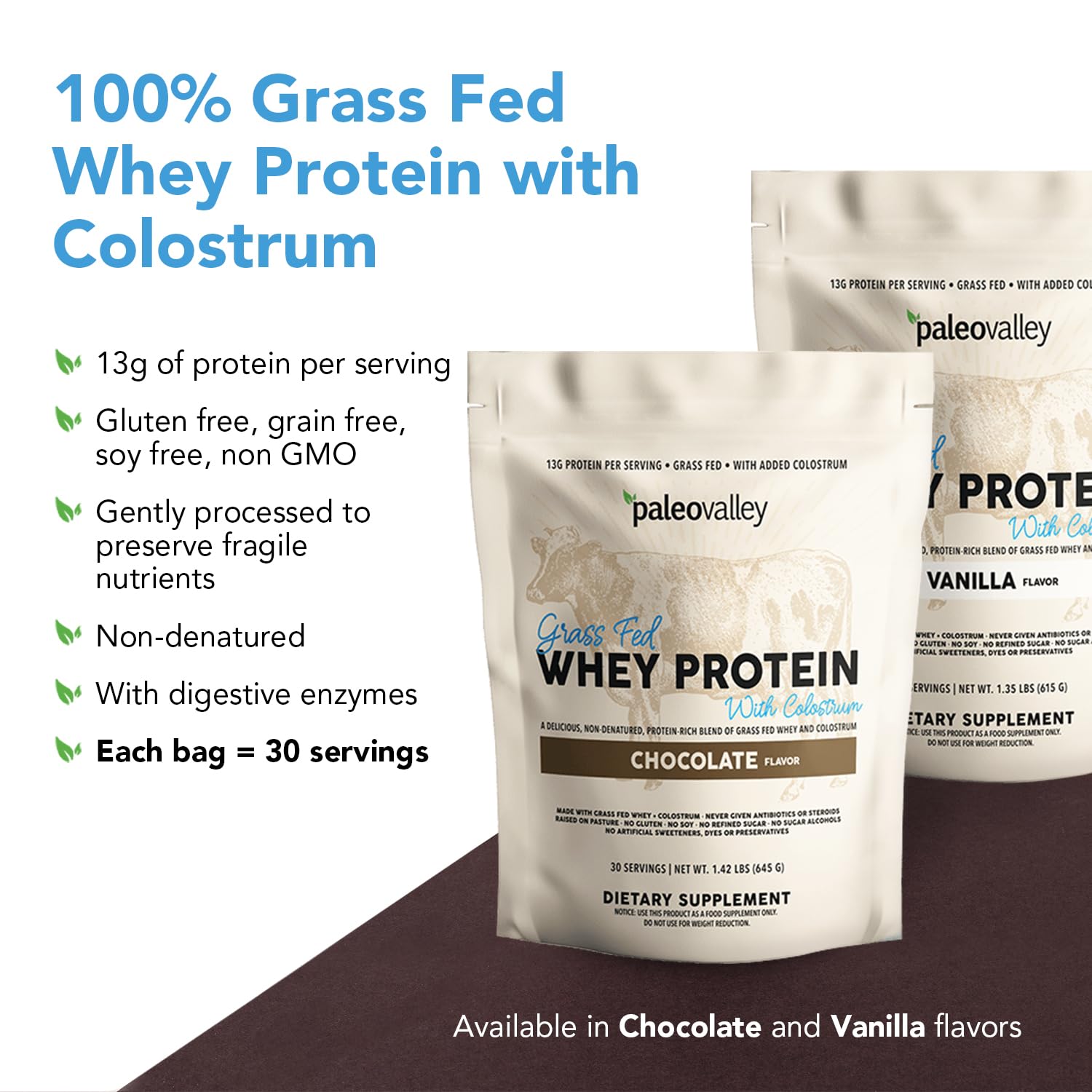 Paleovalley whey digest enzyme blend améliore digestion et absorption