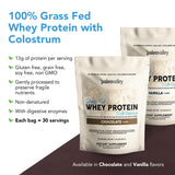 protéine paleovalley 100% grassfed sans céréales, haute qualité nutritionnelle.