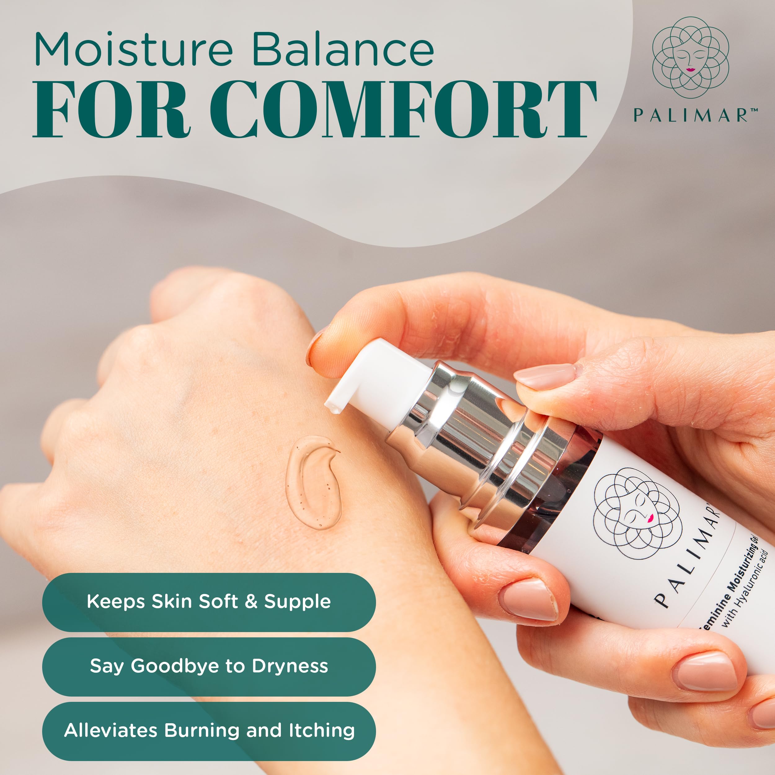 PALIMAR gel intime pH équilibré, hydratation et confort durable.