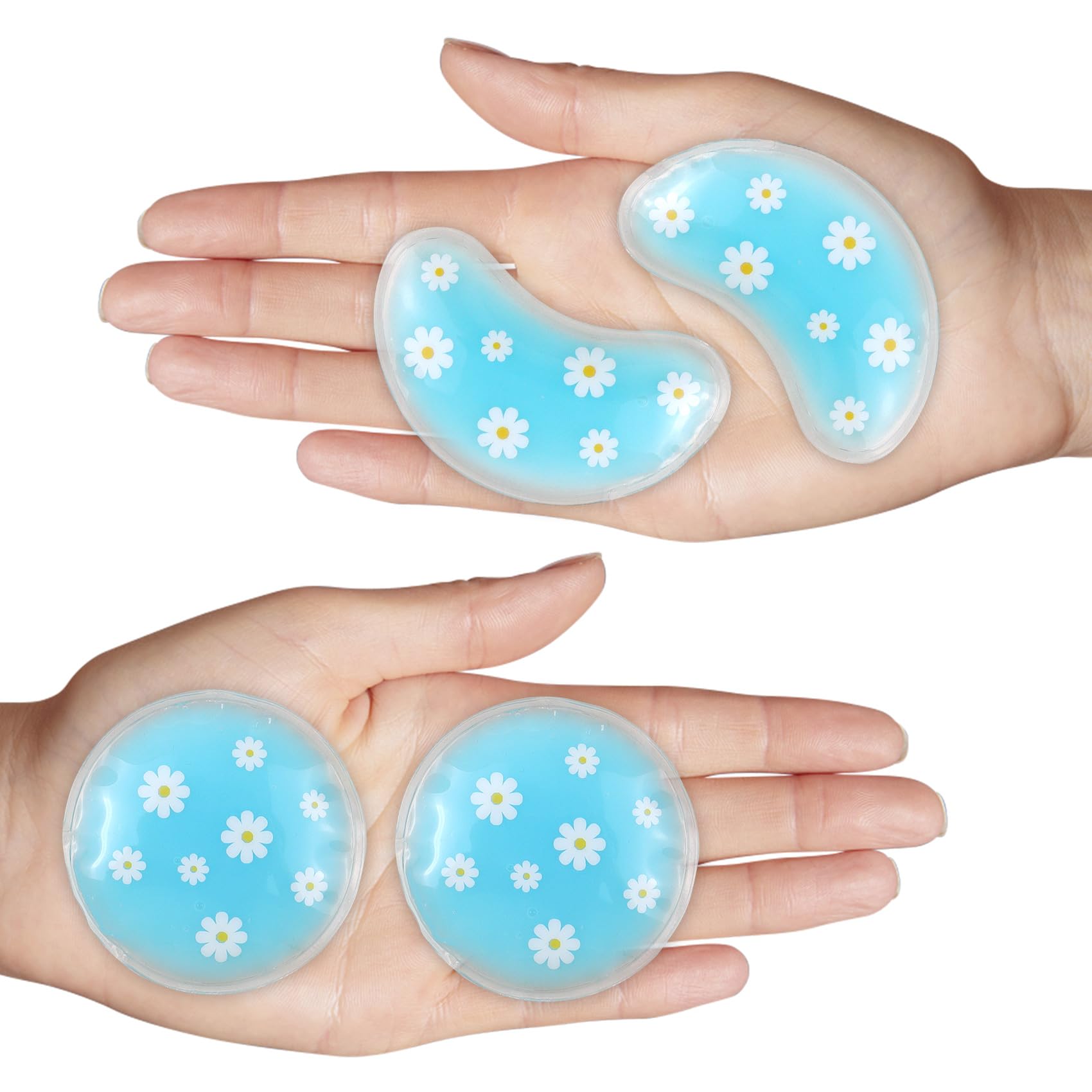 Pallesen Pack Gel Froid Yeux: compresses réutilisables pour relaxation oculaire.
