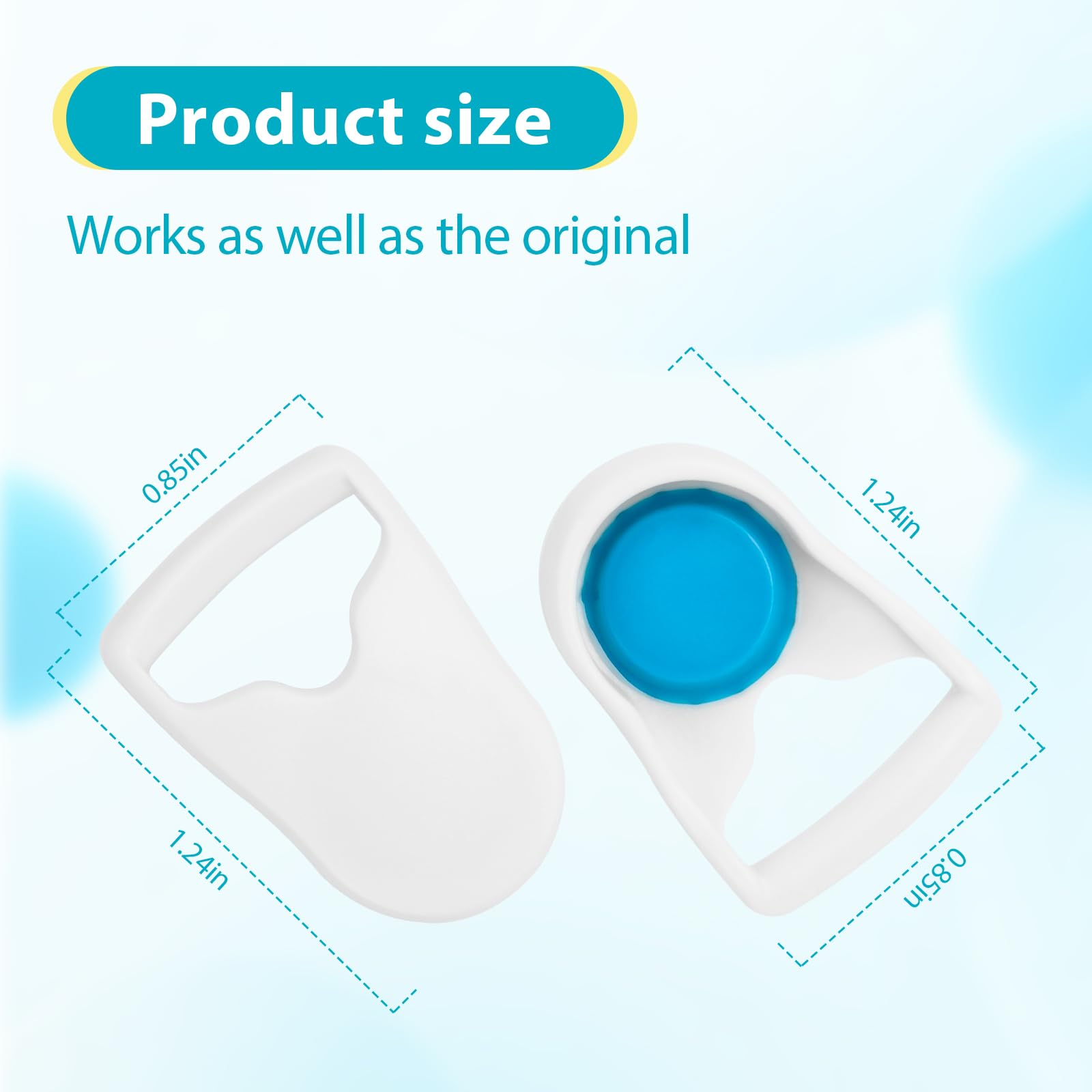 PalpitateC clip magnétique compatible ResMed AirFit AirTouch F20, ajustement confortable.