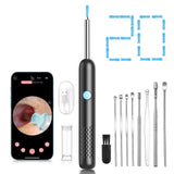 Pamelegy caméra oreille 1080p offre une vue claire pour un nettoyage précis.