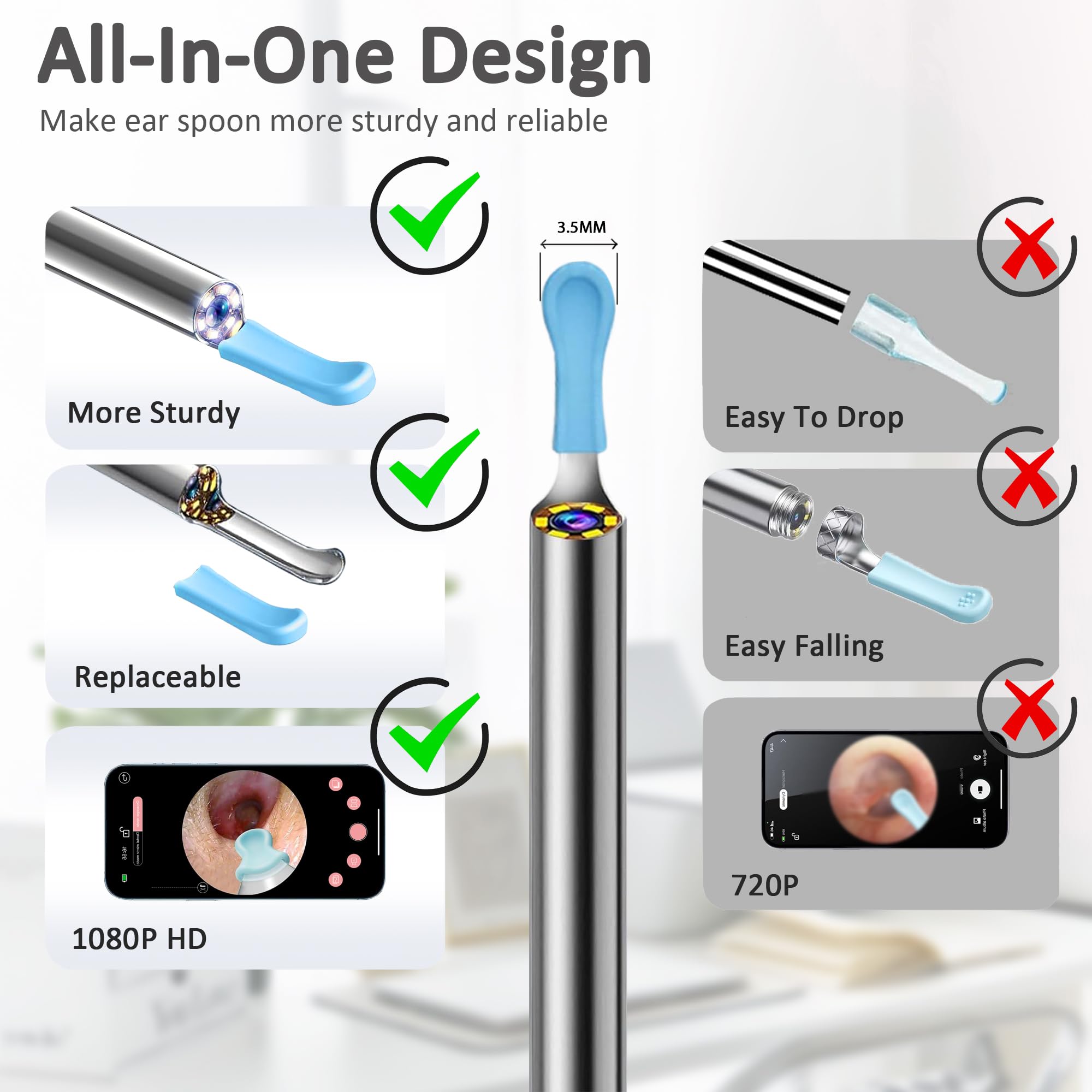 Pamelegy ensemble-outils oreille offre diversité pour différents usages.