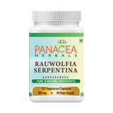 Panchaveda Panacea Rauwolfia Serpentina, capsules en boîte offrant un soutien potentiel au quotidien.