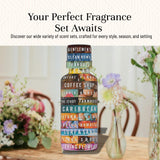 P&J Trading huile parfum florale Ensemble – coffret cadeau floral prêt à offrir.