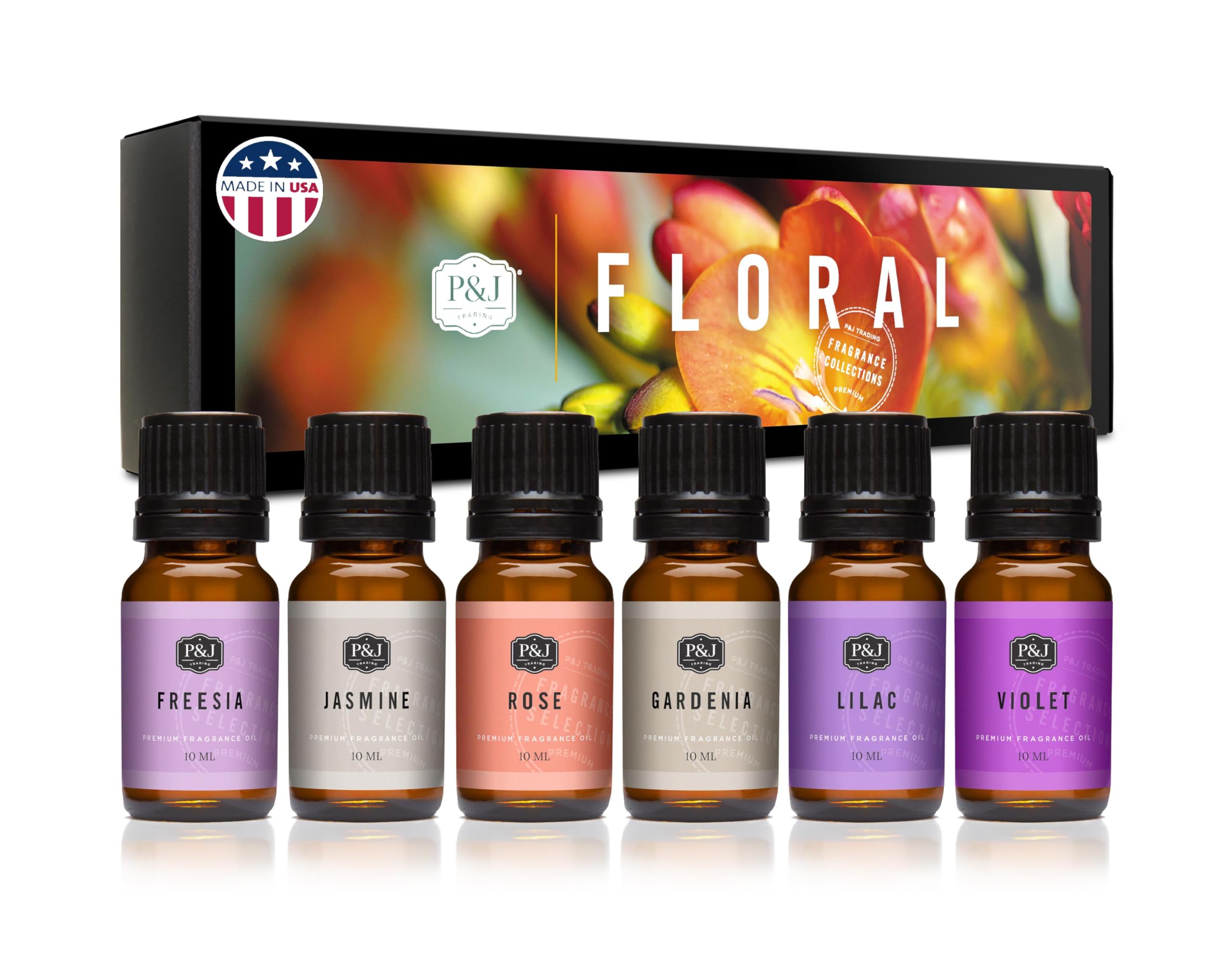 P&J Trading huile parfum florale Violet – parfum durable pour bougies et diffuseurs.