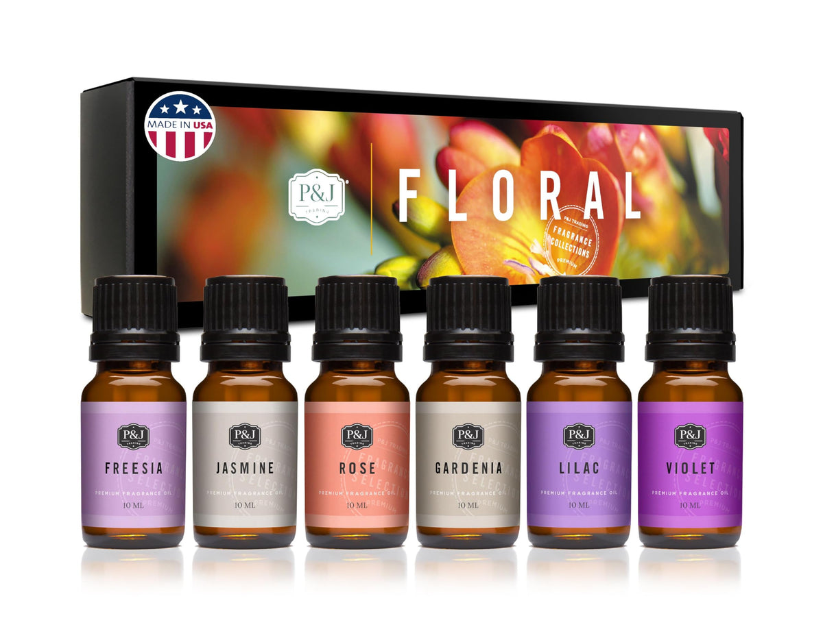P&J Trading huile parfum florale Violet – parfum durable pour bougies et diffuseurs.