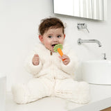 Papablic brosse-dent Carotte portable, pratique en voyage.