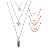 papasgix énergie cristaux collier ensemble de pierres pour ambiance de bien-être
