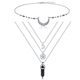 Papasgix pendentif hexagonal améthyste, allure chic et énergie potentielle équilibrante.