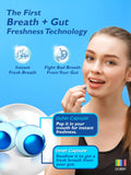 Papermints CoolCaps – capsule intérieure qui libère une fraîcheur durable après la mastication.