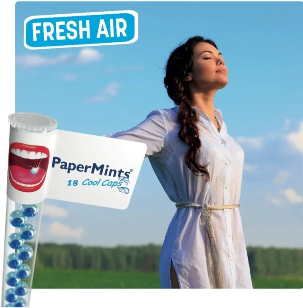 Papermints CoolCaps parfait pour les rencontres sociales et les événements.