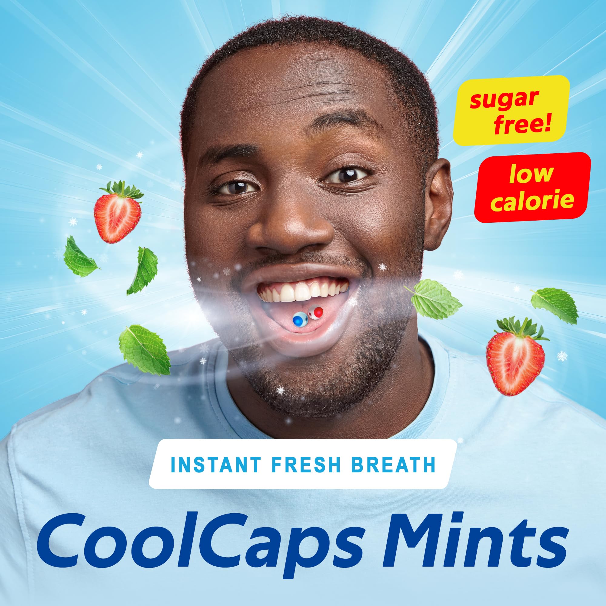 Papermints CoolCaps perles offrant une fraîcheur durable après le café.