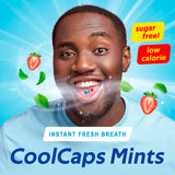 Papermints CoolCaps perles offrant une fraîcheur durable après le café.