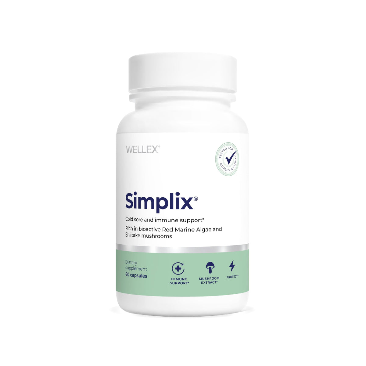 Papillex Simplix, boîte de capsules faciles à ouvrir pour une utilisation quotidienne pratique.