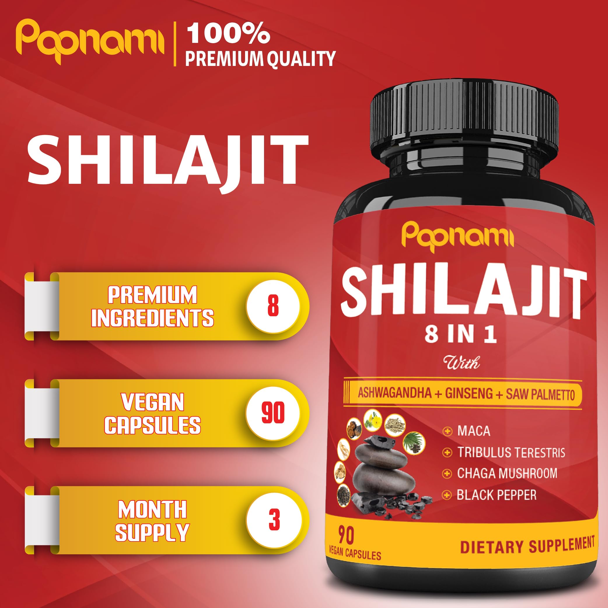 Papnami formule huit plantes, énergie et vitalité au quotidien.