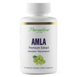 Paradise Herbs Amla – Bouteille, 60 capsules végétariennes, apport antioxydant naturel.