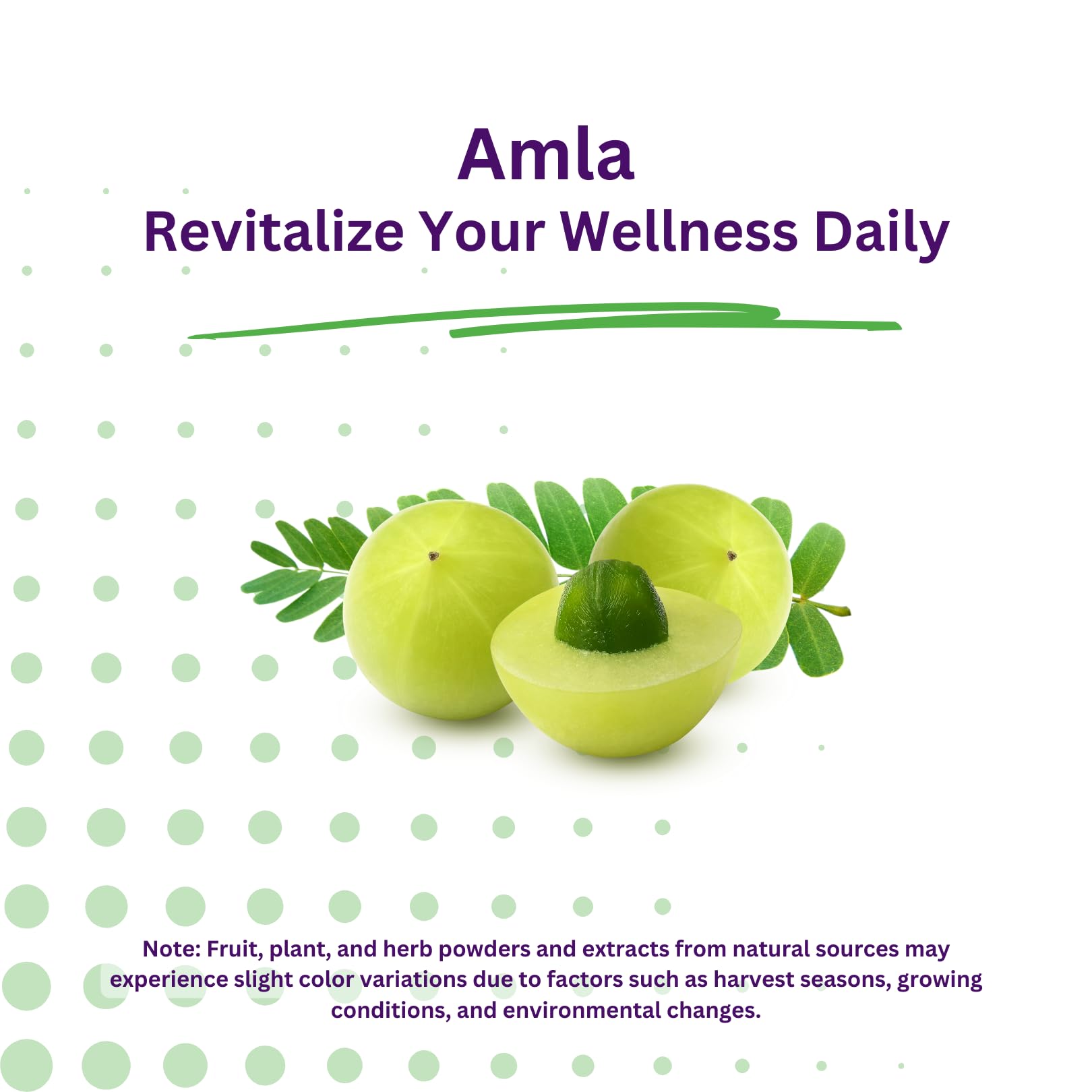 Paradise Herbs Amla – Fruit d’amla réel, source naturelle de vitamine C et phytonutriments.