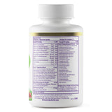 Étiquette Paradise Herbs B-Complex clairement affichée pour dosage fiable