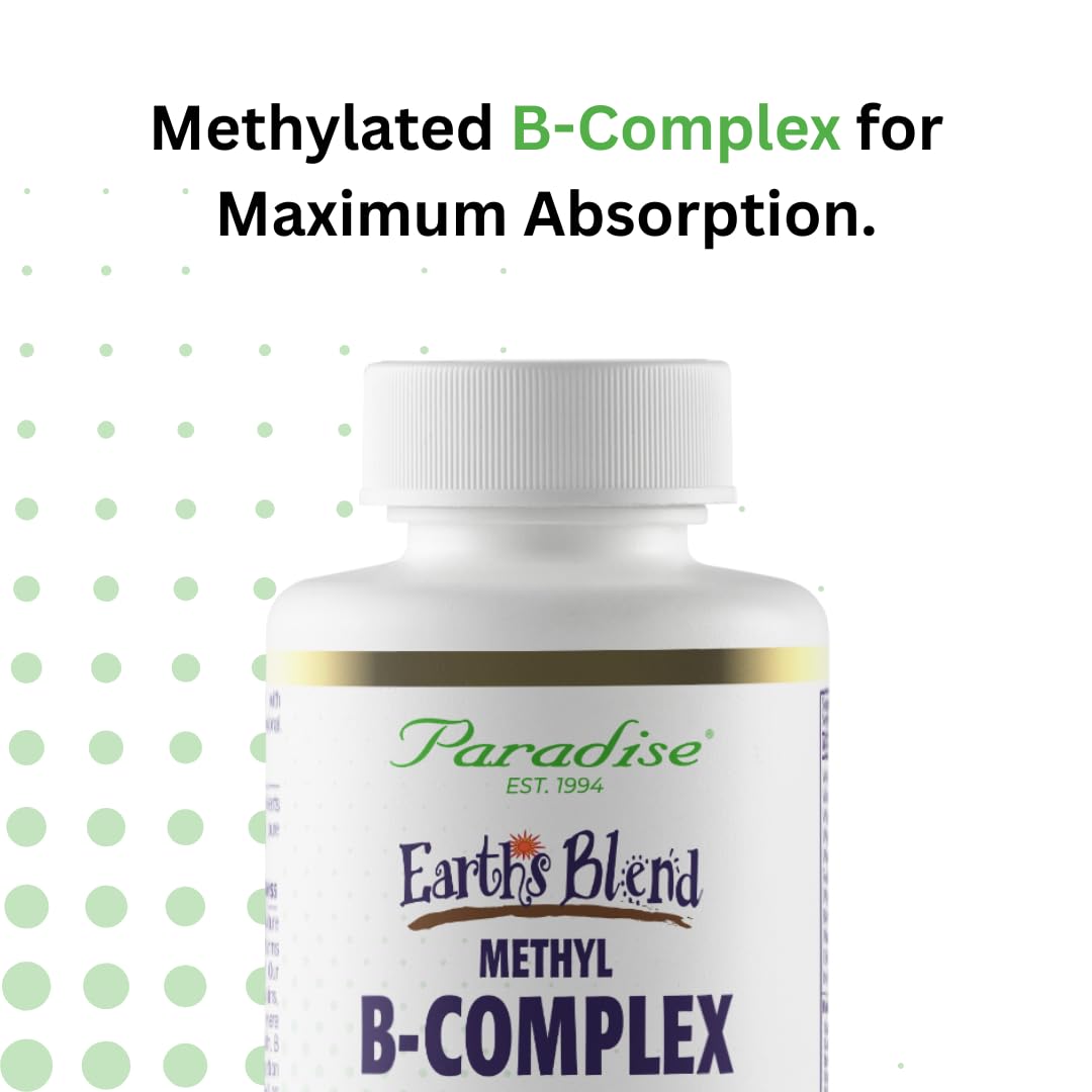 Capsules Paradise Herbs B-Complex pour une routine santé quotidienne