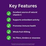 Paradise Herbs Camu Camu Extrait – etiquette bio, produit premium sans additifs